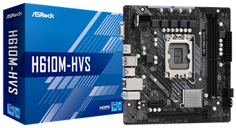 Материнская плата mATX ASRock H610M-HVS 941477