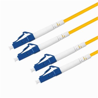 Патч-корд волоконно-оптический TELCORD ШОС-2x3.0-2LC/U-2LC/U-SM-7м-LSZH-YL 802964