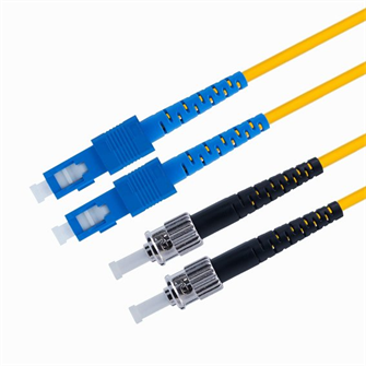 Патч-корд волоконно-оптический TELCORD ШОС-2x3.0-2SC/U-2ST/U-SM-7м-LSZH-YL 803586