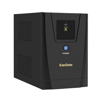 Источник бесперебойного питания  Exegate SpecialPro UNB-1200.LED.AVR.2SH.3C13.USB 1041405