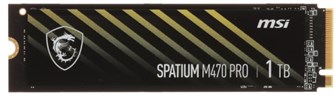 Накопитель SSD M.2 2280 MSI SPATIUM M470 PRO 1000 ГБ 1214384