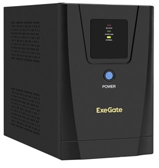 Источник бесперебойного питания  Exegate SpecialPro UNB-1600.LED.AVR.2SH.3C13.USB 991179