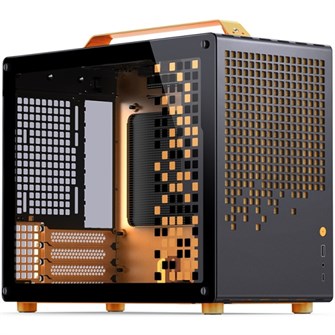 Корпус mATX JONSBO Z20 Orange/Black 1091982