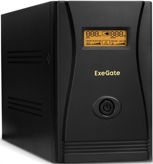 Источник бесперебойного питания  Exegate SpecialPro Smart LLB-2000.LCD.AVR.EURO.RJ 894630