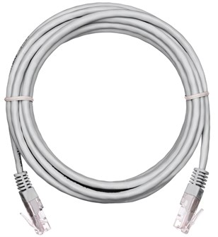 Кабель патч-корд U/UTP 5e кат. 10м Netlan EC-PC4UD55B-BC-PVC-100-WT-5 956833