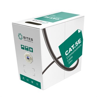 Кабель витая пара U/UTP 5e кат. 4 пары 5bites US5525-305B-BL 659738
