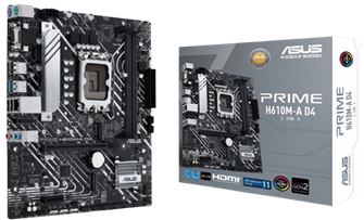 Материнская плата mATX ASUS PRIME H610M-A D4-CSM 891893