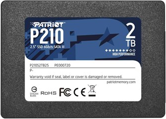 Накопитель SSD 2.5'' Patriot Memory P210S2TB25 2000 ГБ 790780