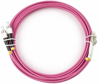 Патч-корд волоконно-оптический Cabeus FOP-50-OM4-LC-FC-15m 728626