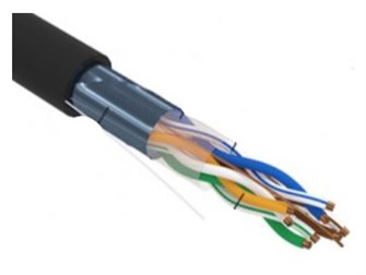 Кабель витая пара F/UTP 5e кат. 4 пары Rexant 01-0154-R 1211951