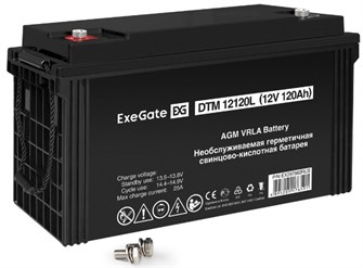 Батарея аккумуляторная  Exegate DTM 12120L 1211707
