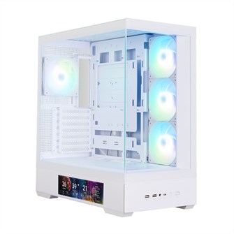 Корпус ATX Zalman P40 DS White 1217674