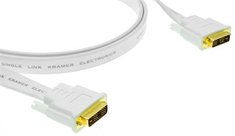 Кабель интерфейсный DVI-DVI Kramer C-DM/DM/FLAT(W)-35 602043