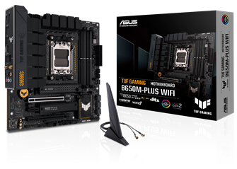 Материнская плата mATX ASUS TUF GAMING B650M-PLUS WIFI 987704