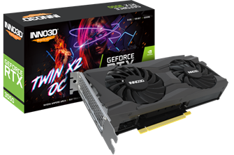 Видеокарта Inno3D GeForce RTX 3050 TWIN X2 OC (N30502-08D6X-1711VA41) 1063019
