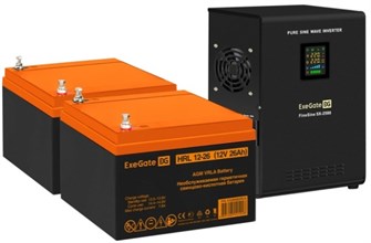 Комплект  Exegate FineSine SX-2500.LCD.AVR.2SH 1118440