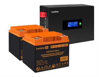 Комплект  Exegate IdealSine SR-1500.LCD.2SH 1118349