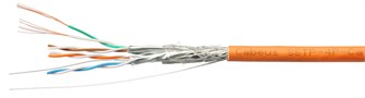 Кабель витая пара S/FTP 7 кат. 4 пары Cabeus SSTP-4P-Cat.7-PATCH-IN-LSZH 515549