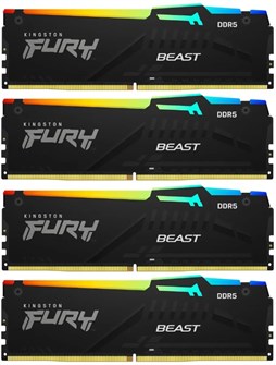 Модуль памяти DDR5 64GB (4*16GB) Kingston FURY KF552C40BBAK4-64 1117052