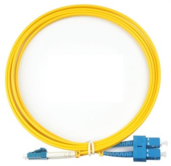 Кабель патч-корд волоконно-оптический Vimcom LC-SC duplex 50/125 1m 402160