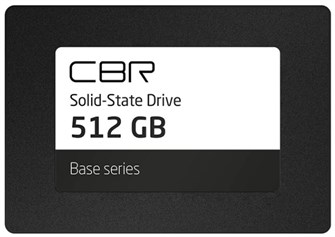 Накопитель SSD 2.5'' CBR SSD-512GB-2.5-BS24b 512 ГБ 1181959