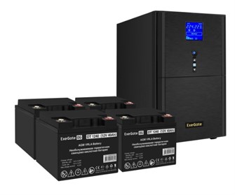 Комплект  Exegate SineTower SZ-5000.LCD.AVR.2SH.1C13.T.RJ.USB 1118290