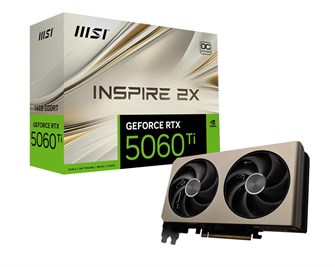 Видеокарта MSI GeForce RTX 5060 TI INSPIRE 2X (RTX 5060 Ti 16G INSPIRE 2X) 1236174