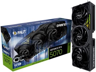 Видеокарта Palit GeForce RTX 5070 GAMINGPRO OC (NE75070T19K9-GB2050A) 1195176