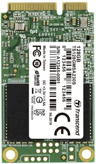 Накопитель SSD mSATA Transcend TS128GMSA230S 128 ГБ 669800