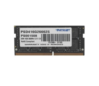 Модуль памяти SODIMM DDR4 16GB Patriot Memory PSD416G26662S 695671