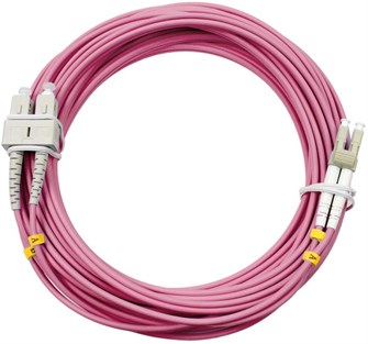 Патч-корд волоконно-оптический Cabeus FOP-50-OM4-LC-SC-25m 728645