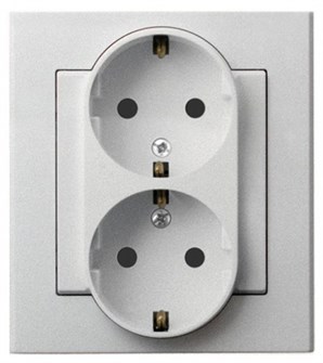 Розетка  Ospel GP-2RS/38 738306