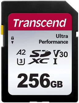Карта памяти SDXC 256GB Transcend TS256GSDC340S 1028821
