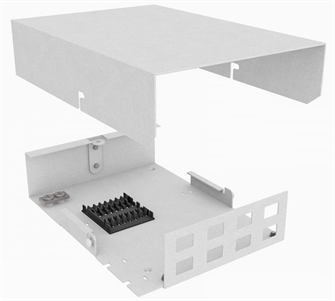 Кросс оптический настенный  TopLAN КРНМ-Top-08SC/DLC-GY 649262