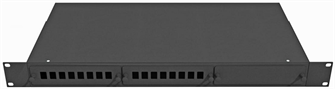 Кросс оптический стоечный  TopLAN КРС-Top-1U-16SC/DLC-BK 648998