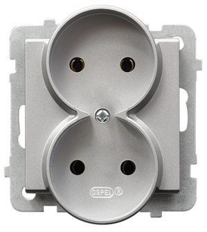 Розетка  Ospel GP-2RR/m/38 738294