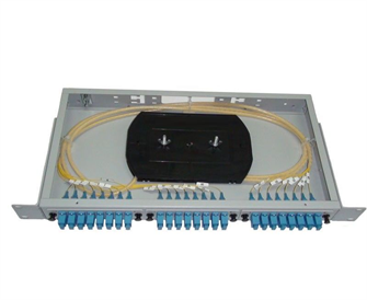 Кросс оптический стоечный  Vimcom СКРУ-1U19-A16-LC 979004