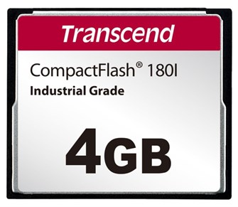 Промышленная карта памяти CompactFlash 4GB Transcend TS4GCF180I 1029461