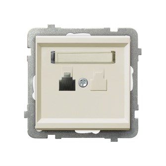 Розетка  Ospel GPT-1R/m/27 738367