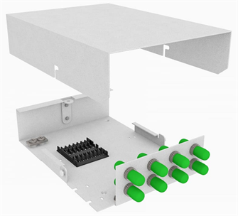 Кросс оптический настенный  TopLAN КРНМ-Top-08ST/A-OS2-GY 649265