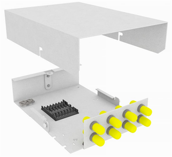 Кросс оптический настенный  TopLAN КРНМ-Top-08ST/U-OM2-GY 649264