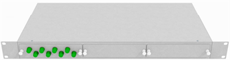 Кросс оптический стоечный  TopLAN КРС-Top-1U-08FC/A-OS2-GY 649105