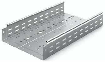 Лоток листовой перфорированный Ostec ЛПМЗТ-300х80х3000-1,0-СЦ 915398