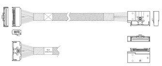 Кабель  JPC P7360GB00800-1 1078145