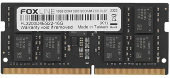 Модуль памяти SODIMM DDR4 16GB Foxline FL3200D4ES22-16G 948367