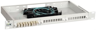 Кросс оптический стоечный  ITK FOBX24-1U-8SCUS04 535106
