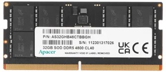 Модуль памяти SODIMM DDR5 32GB Apacer FS.32G2A.PTH 1025166