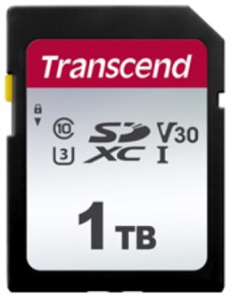 Карта памяти SDXC 1TB Transcend TS1TSDC300S 1028825