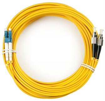 Кабель патч-корд волоконно-оптический Cabeus FOP(d)-9-LC-FC-10m 513765