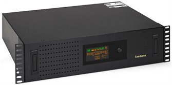 Источник бесперебойного питания  Exegate ServerRM UNL-1000.LCD.AVR.6C13.RJ.USB.1U 1163773